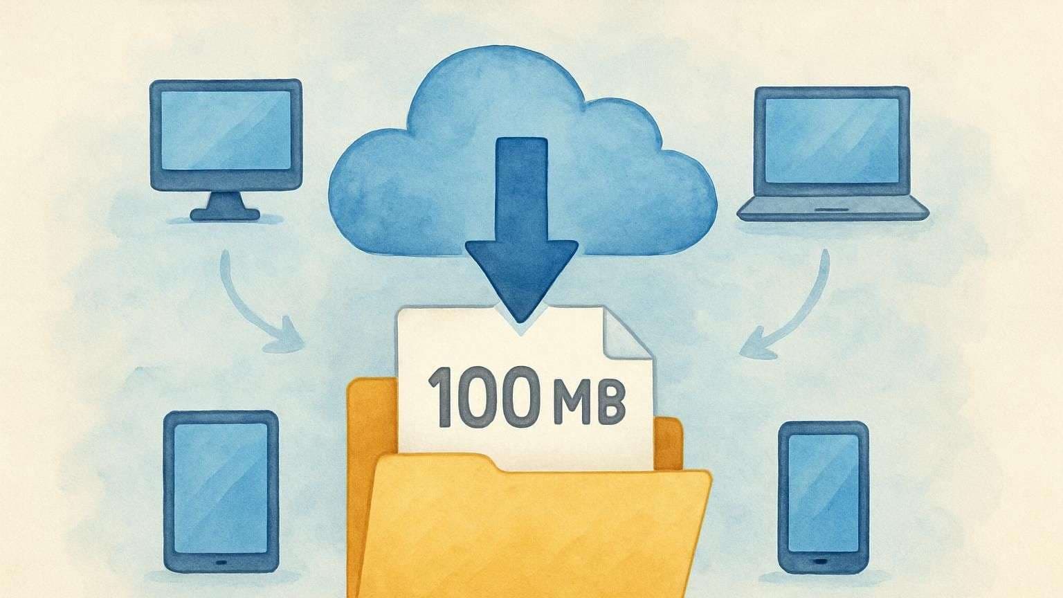 An image portraying the post title Easy Ways to Send Large Files Online Free Without Registration