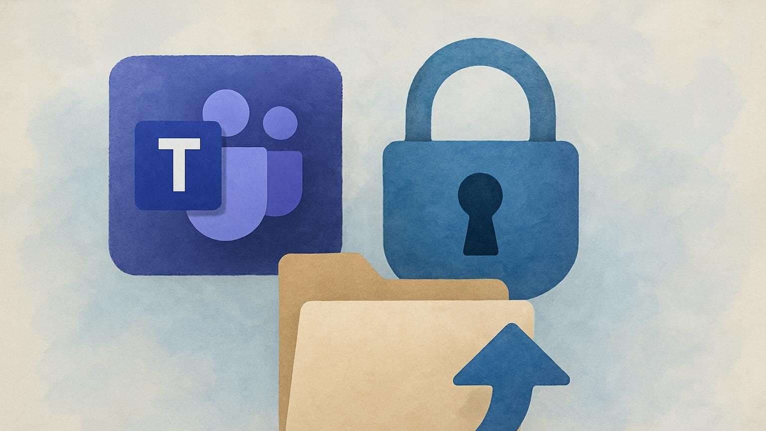 An image portraying the post title Is Microsoft Teams Safe for File Sharing? Simple Guide