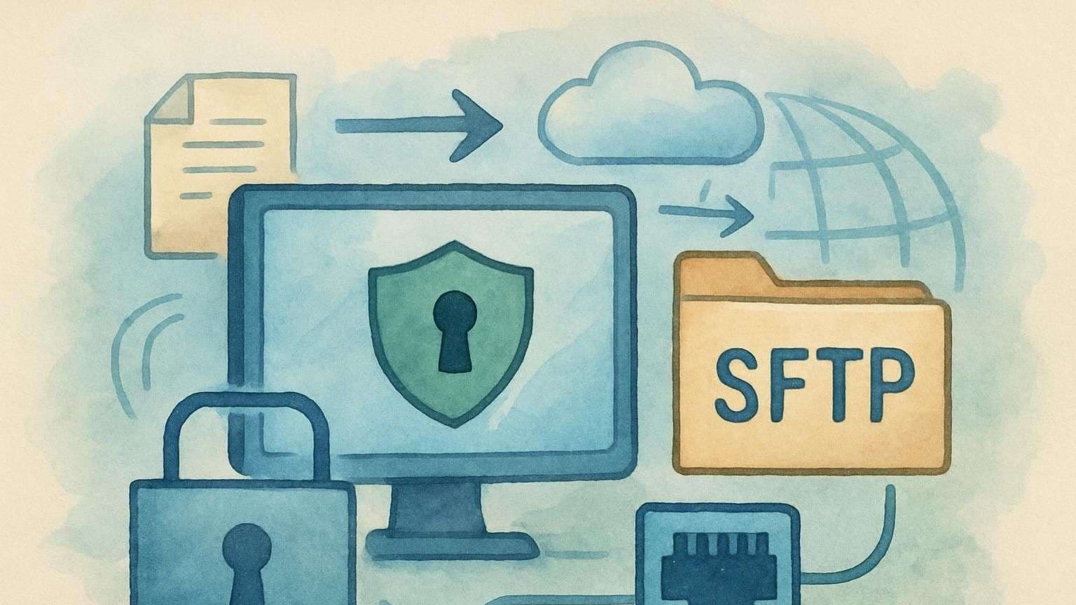 An image portraying the post title Secure File Transfer Protocol Port Number: What You Really Need to Know
