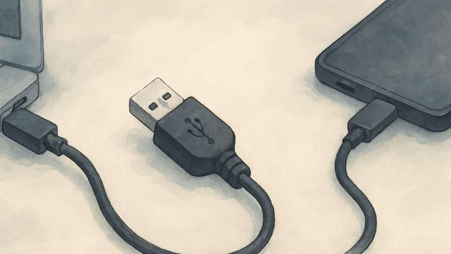 An image portraying the post title Choosing a Data File Transfer Cable: What Actually Matters
